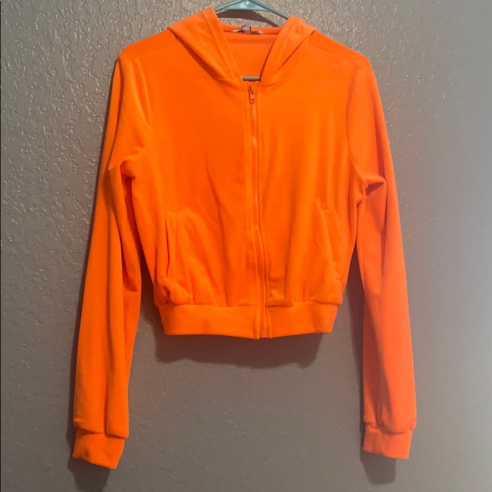 NEON ORANGE JOGGERS SET